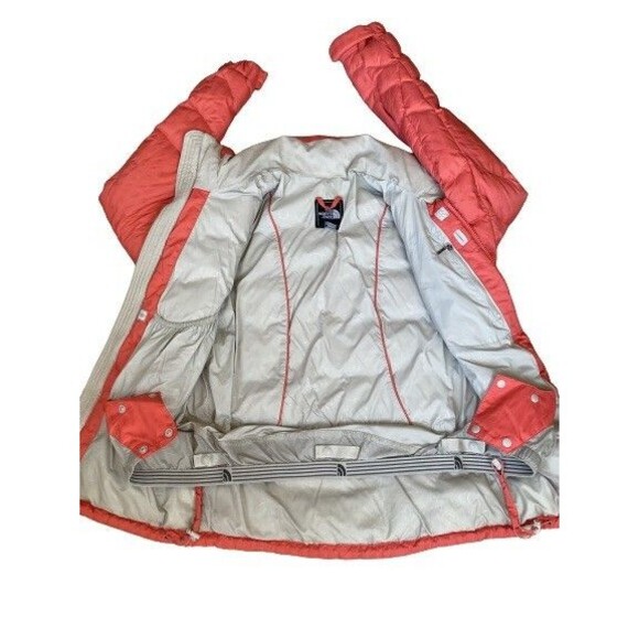 THE NORTH FACE COAT AMORE GOOSE DOWN 600 JACKET Women’s Small S/P (Red Orange) - Picture 4 of 12